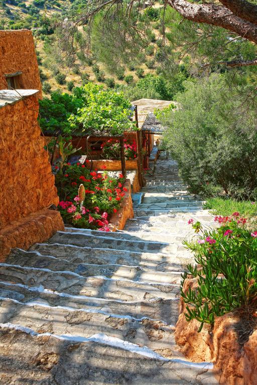 Aparthotel Aspros Potamos Makrýgialos Esterno foto