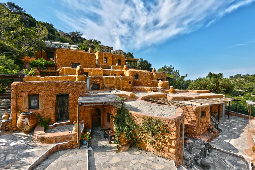 Aparthotel Aspros Potamos Makrýgialos Esterno foto