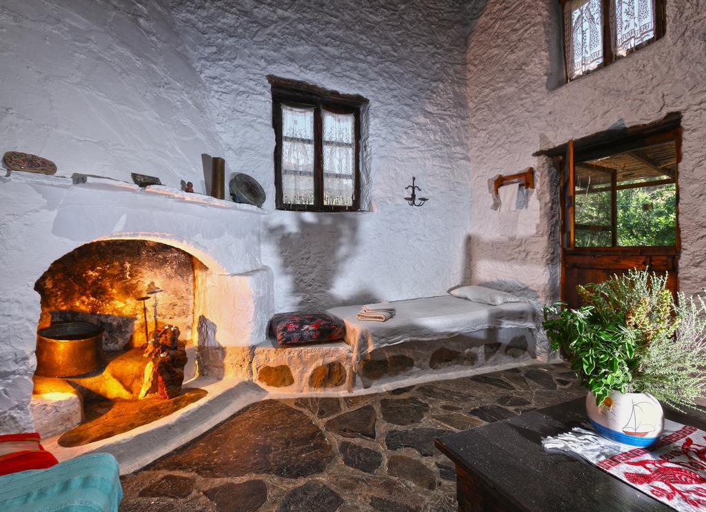 Aparthotel Aspros Potamos Makrýgialos Camera foto