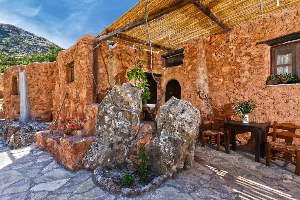 Aparthotel Aspros Potamos Makrýgialos Esterno foto